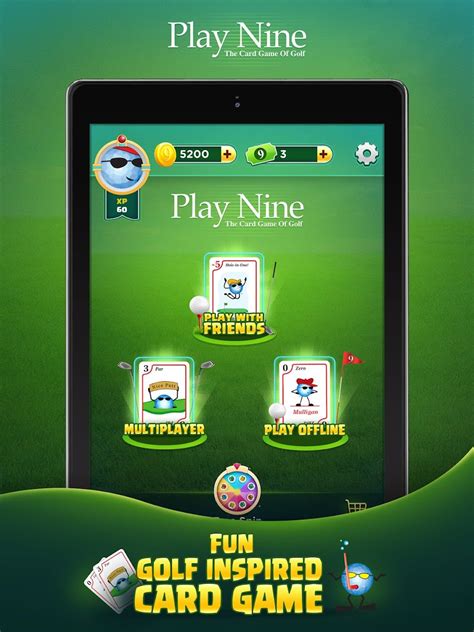 Play Nine: Golf Card Game .